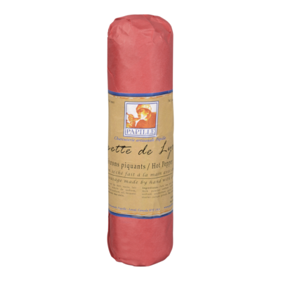 Papillon Saucisson au piment fort 300 g, 39,97 $/1kg 4,00 $/100g