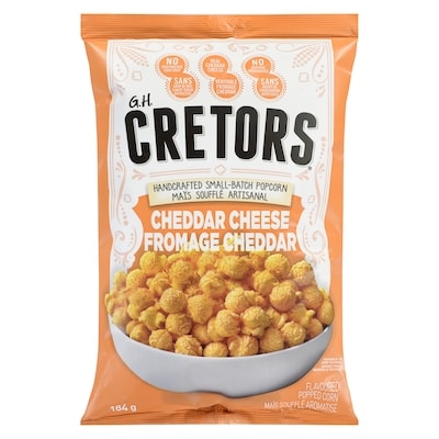 G.H. Cretors Cretors Popcorn, Cheddar Cheese 184 g, $3.26/100g
