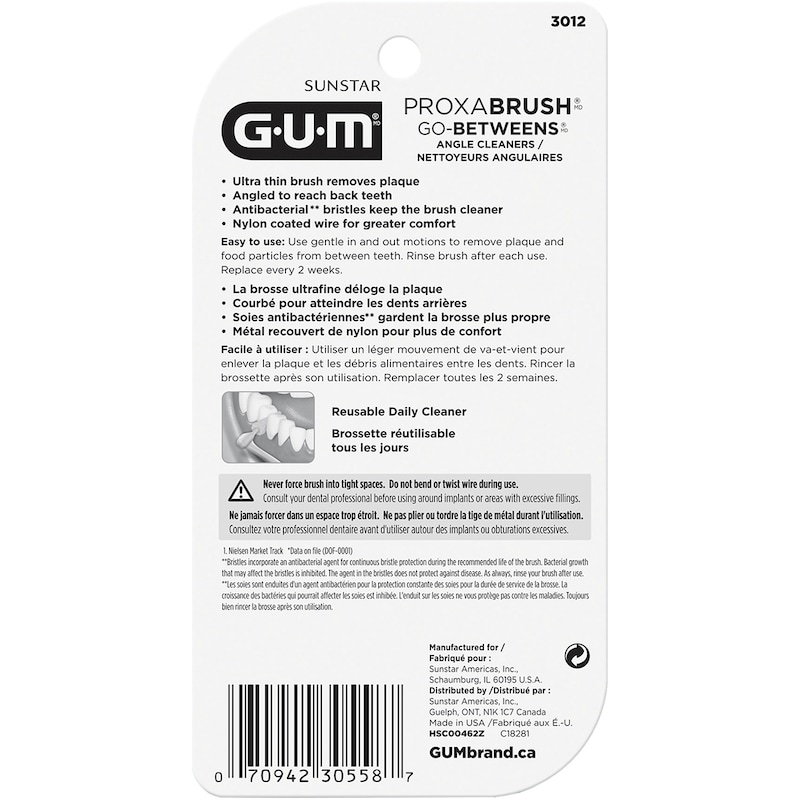 PROXABRUSH® Angle Cleaner, Tight Cylindrical