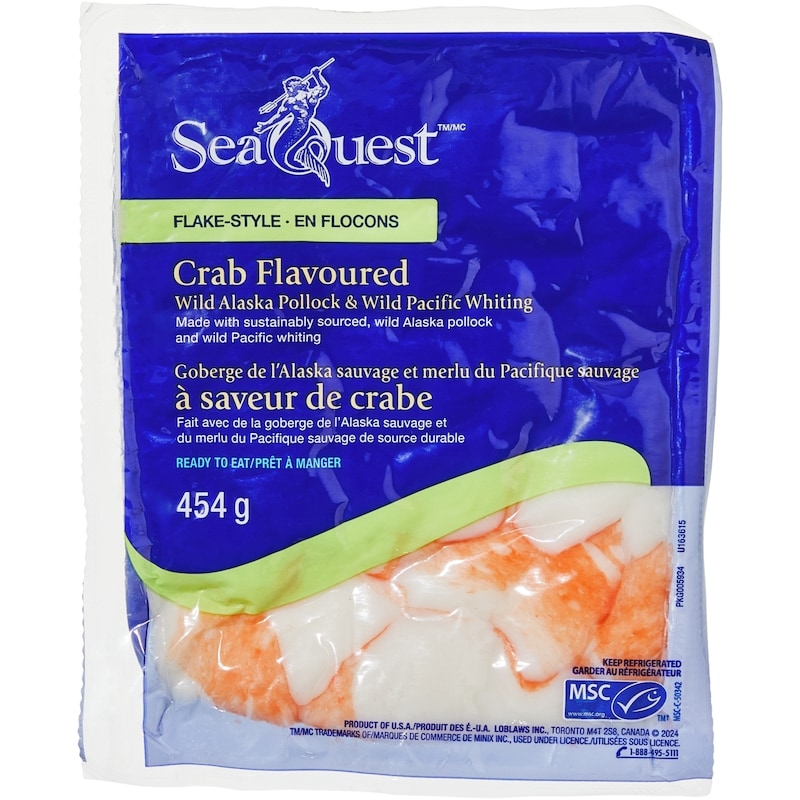 Flake-Style Crab Flavoured Wild Alaska Pollock and Wild Pacific Whiting