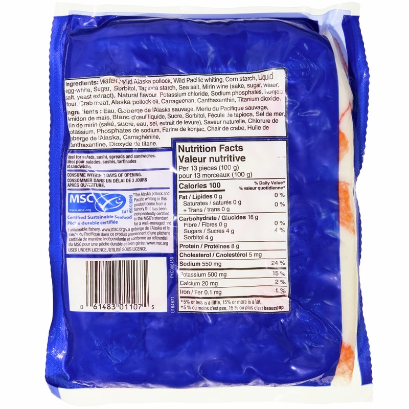 Flake-Style Crab Flavoured Wild Alaska Pollock and Wild Pacific Whiting