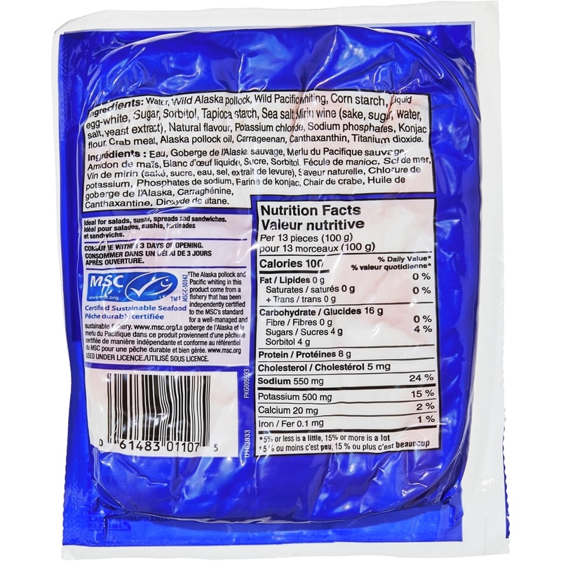 Flake-Style Crab Flavoured Wild Alaska Pollock and Wild Pacific Whiting