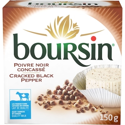 Boursin Poivre 150 g, 5,33 $/100g