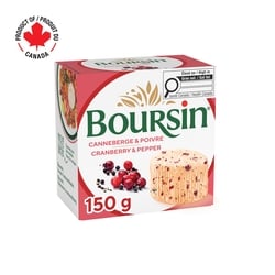 Boursin Cranberry & Pepper 150 g, $4.67/100g