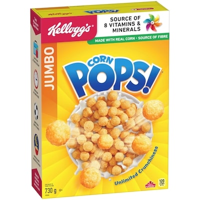 Corn Pops Cereal, Jumbo Size