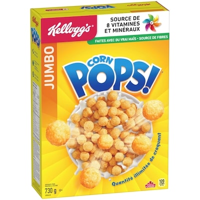 Corn Pops Céréales Corn Pops, format géant
