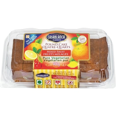 Gelda Pound Cake, Mixed Fruit 400 g, $1.00/100g