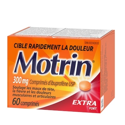 Extra fort, 300 mg d'ibuprofène