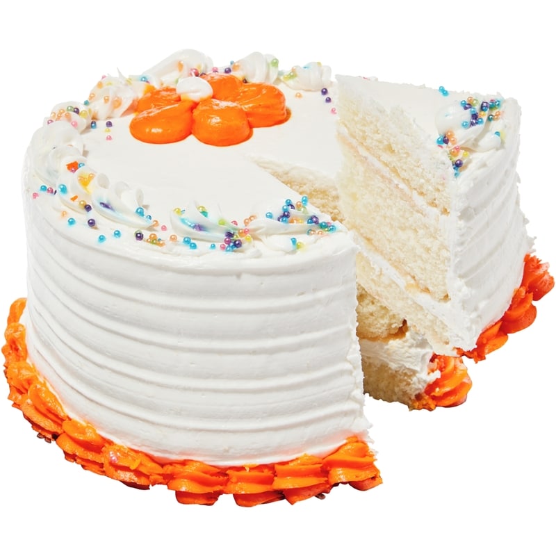 White Celebration Cake, 5 in - 553 g | Zehrs White Celebration Cake, 5 in - 553 g | Zehrs