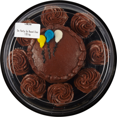null Round Chocolate Cake 1.35 kg, $1.19/100g