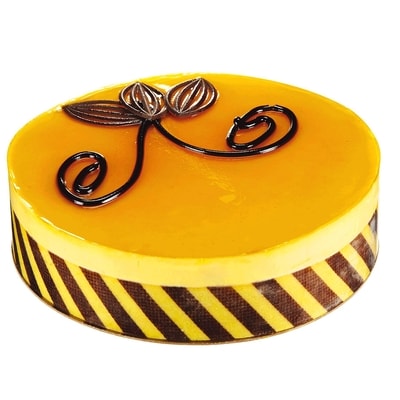 null Mango Mousse Cake, 8 in 800 g, $2.75/100g
