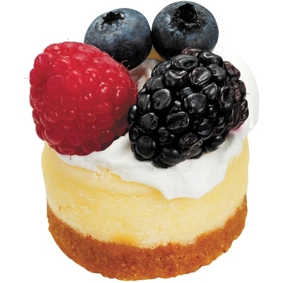 null Mini Cheese Cake  with Fruit Top 90 g, $2.22/100g
