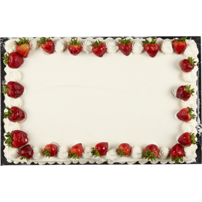 null Full Slab Strawberry Cake (Minimum 48 Hours Notice Required) 4.8 kg, $1.67/100g