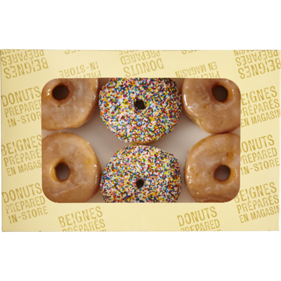 null Donuts, Variety Pack 6x50.0 g, $4.00/100g