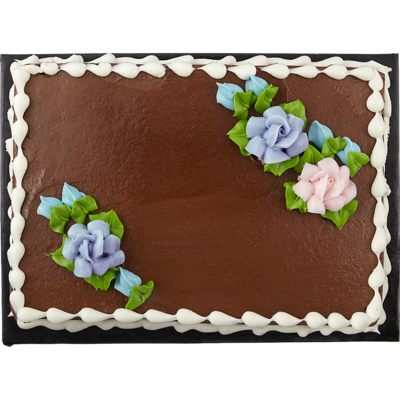 null Quarter Slab Cake, Chocolate (Minimum 48 Hours Notice Required) 1 kg, $1.40/100g