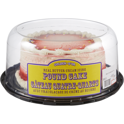 null Gâteau à deux étages, 8 po 1500 g, 1,27 $/100g