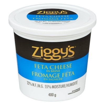 Ziggy’s Fromage fêta 400 g, 3,00 $/100g