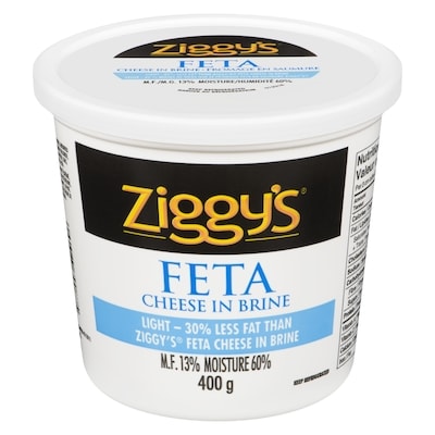 Ziggy's Feta, Light 400 g, $2.70/100g