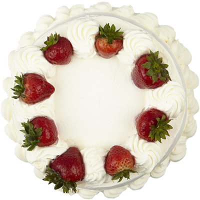 null Gâteau Rond Aux Fraises (Avis minimum de 48 heures requis) 1000 g, 1,79 $/100g