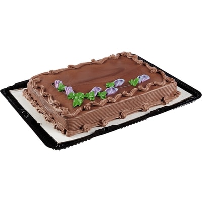 null Half Slab Chocolate Cake (Minimum 48 Hours Notice Required) 1.5 kg, $2.73/100g