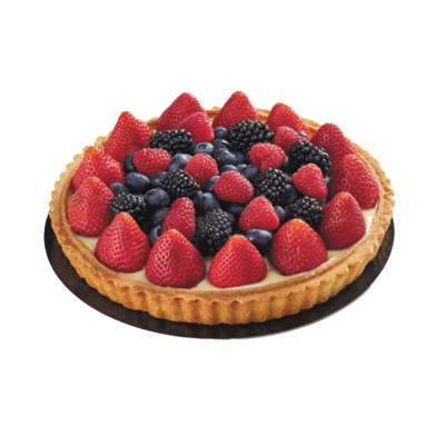 null Mixed Fruit Flan (Minimum 24 Hours Notice Required) 1 kg, $3.00/100g