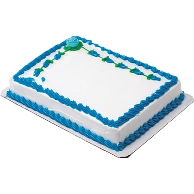 null Full Slab Cake, White (Minimum 48 Hours Notice Required) 3 kg, $2.17/100g