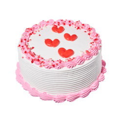 null Gâteau blanc rond, 8 po (Avis minimum de 48 heures requis) 1.1 kg, 2,27 $/100g