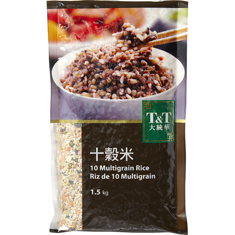 T&T 10 Multigrain Rice - 1.5 kg | Your Independent Grocer