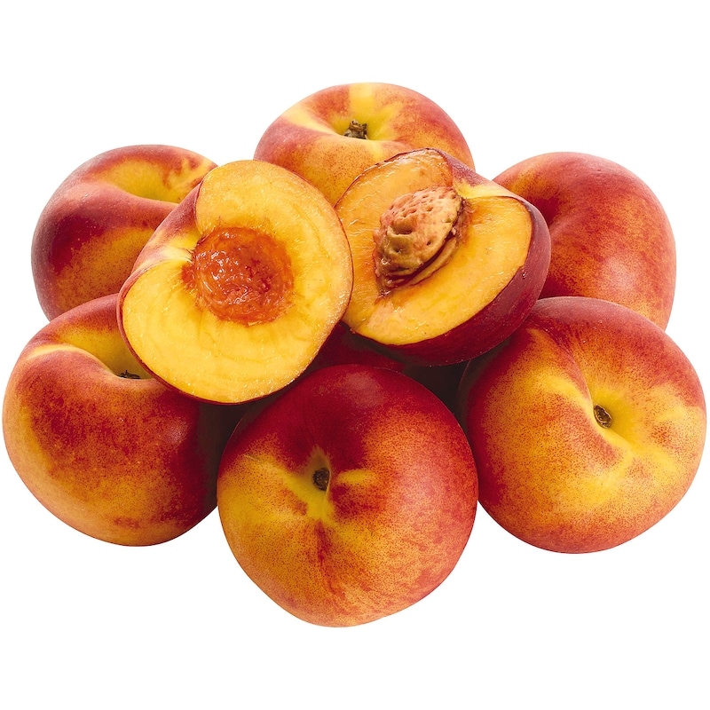 Packaged Yellow Peaches