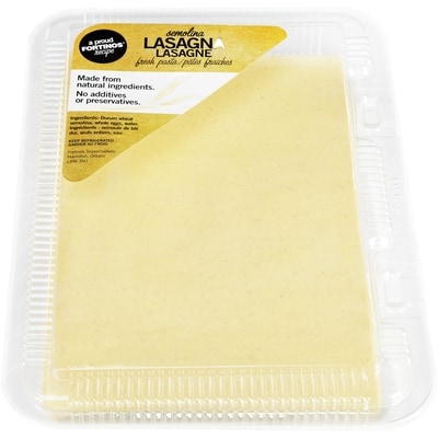 Pane Fresco Semolina Lasagna $1.28/100g $5.79/1lb