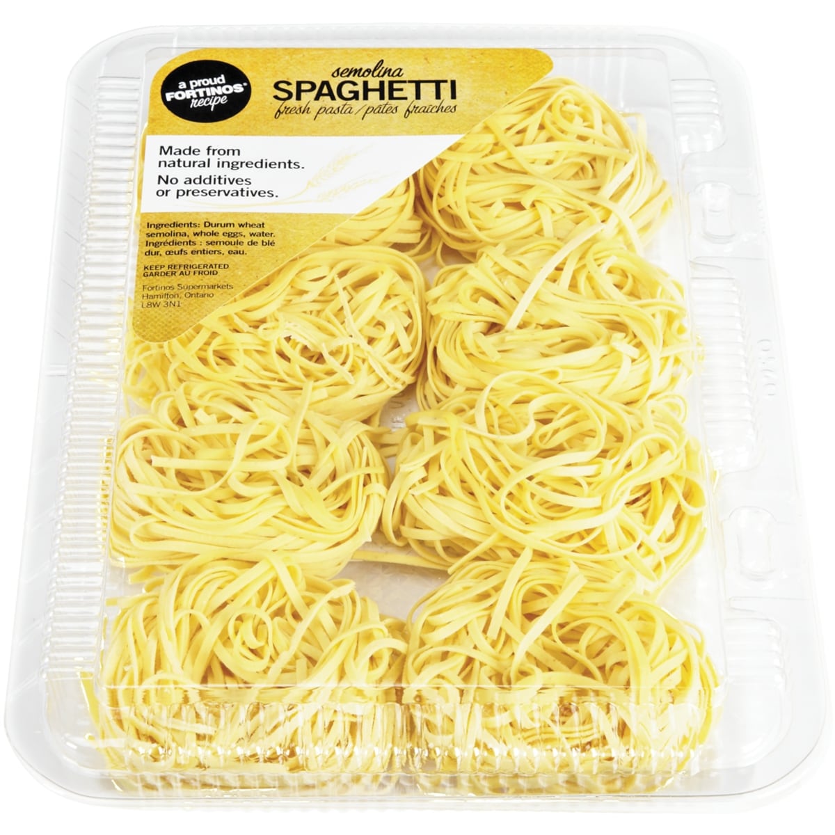 Pane Fresco Semolina Spaghetti $12.99/1kg $5.89/1lb