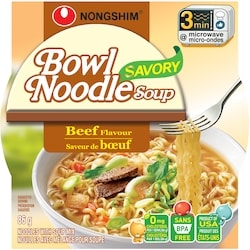 Nong Shim Nong Shim Nouilles Boeuf 86 g, 1,73 $/100g