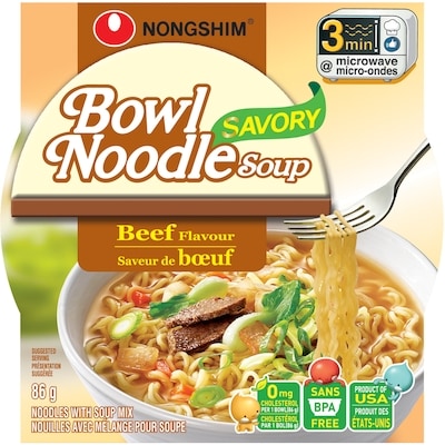 Nong Shim Nong Shim Nouilles Boeuf 86 g, 1,74 $/100g