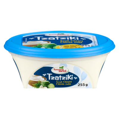 Fontaine Sante Tzatziki Sour Cream Dip 255 g, $1.96/100g