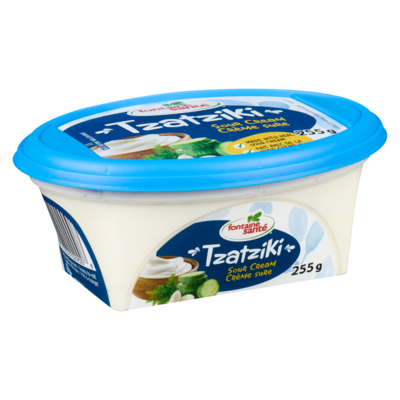Trempette tzatziki à la crème sure