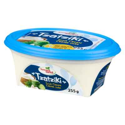 Trempette tzatziki à la crème sure