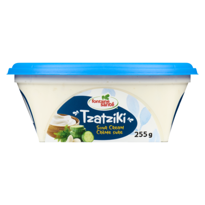 Trempette tzatziki à la crème sure