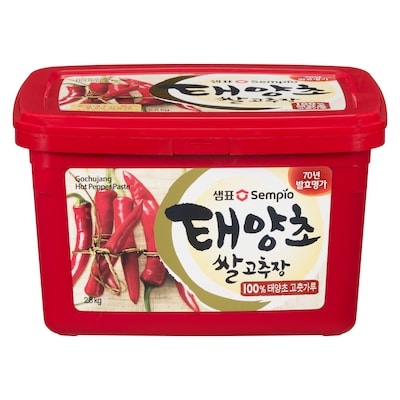 Sempio Hot Pepper Paste 2.8 kg, $0.68/100g