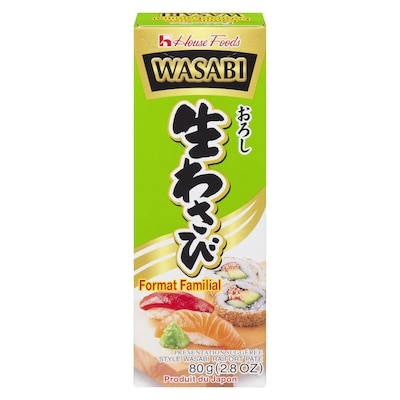 null Tube de wasabi géant House Foods 80 g, 7,86 $/100g