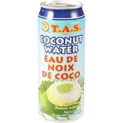 T.A.S. Eau de noix de coco T.A.S. 24x500.0 ml, 0,27 $/100ml