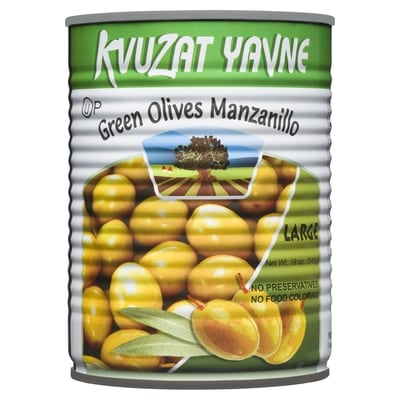 Kvuzat Yavne Olives casher 580 g, 1,03 $/100g