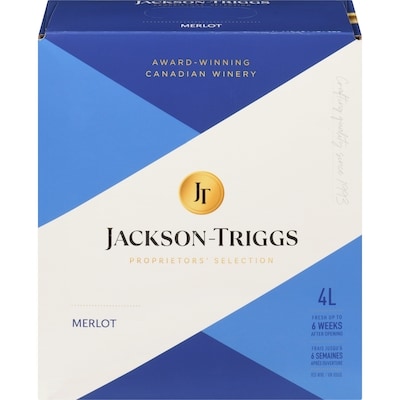 Jackson Triggs Proprietor'S Selection Merlot (ID required at pick-up) 4000 ml, $1.22/100ml