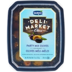 Sardo Party Mix Olives 250 ml, $2.00/100ml