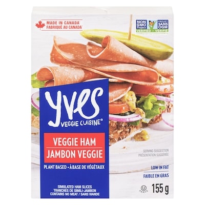 Yves Tranches de jambon végétarien 155 g, 3,54 $/100g