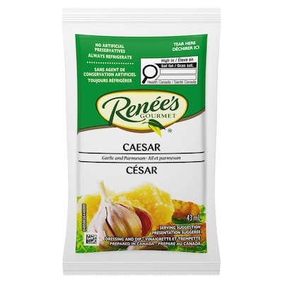 Renée’s Gourmet Vinaigrette césar 42 g, 1,40 $/100g