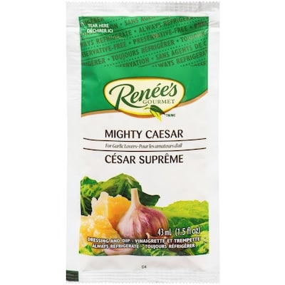 Renée’s Gourmet Vinaigrette César Crémeuse, 43 Ml 42 g, 1,17 $/100g