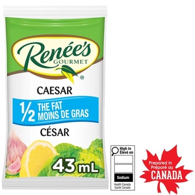 Renée’s Gourmet Vinaigrette césar légère 42 g, 1,43 $/100g
