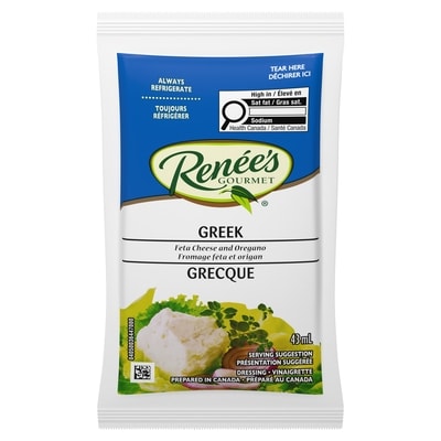 Renees Greek Feta Dressing 42 g, $1.43/100g