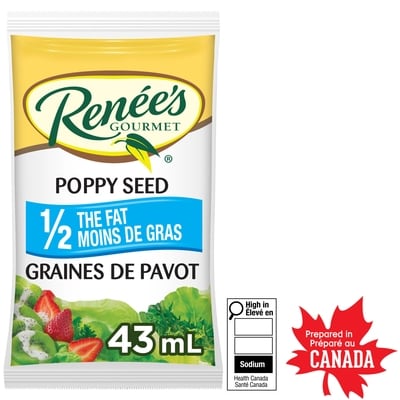 Renees Light Poppyseed Dressing 42 g, $1.43/100g