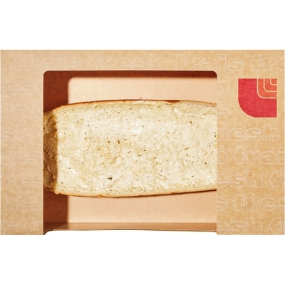 null Half Garlic Crusty Loaf 200 g, $1.00/100g